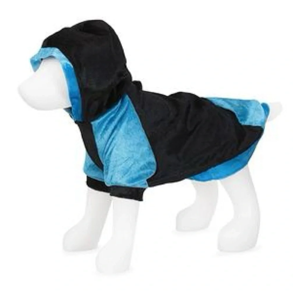 Vanderpump Pets FR for VP Pets Fleece Hoodie (Blue/Black) Dog Clothing